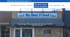 Desktop Screenshot of mybestfriendgrooming.com